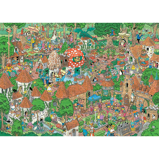 Fairytale Forest 1000 Piece Jigsaw Puzzle by Jumbo - 2