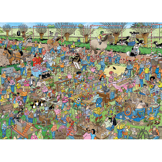 The Dutch Craft Market 1000 Piece Jigsaw Puzzle by Jumbo - 2