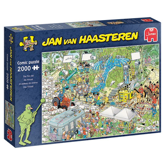 The Film Set 2000 Piece Jigsaw Puzzle by Jumbo - 1
