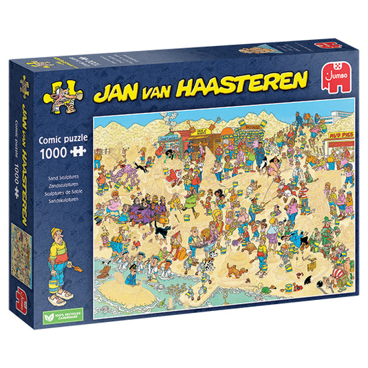 Sand Sculptures 1000 Piece Jigsaw Puzzle by Jumbo - 1