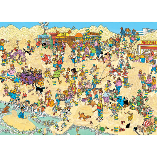 Sand Sculptures 1000 Piece Jigsaw Puzzle by Jumbo - 2