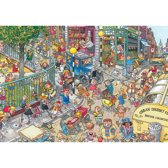 Destiny Retro #6: Child's Play! 1000 Piece Jigsaw Puzzle by Jumbo - 2