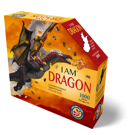 I Am Dragon 1000 Piece Puzzle by Madd Capp Box Front