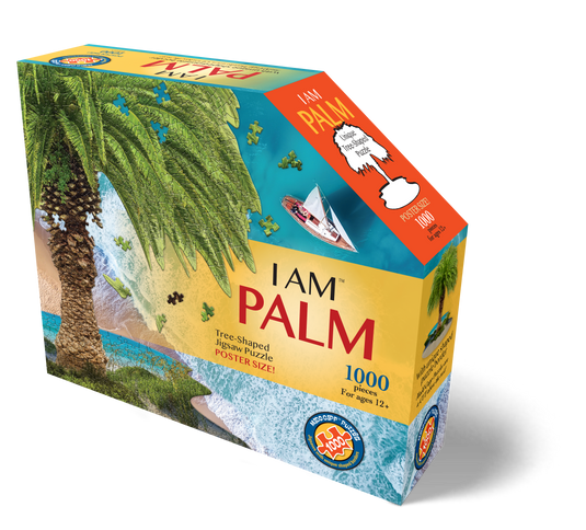 I Am Palm 1000 Piece Puzzle by Madd Capp Box Front