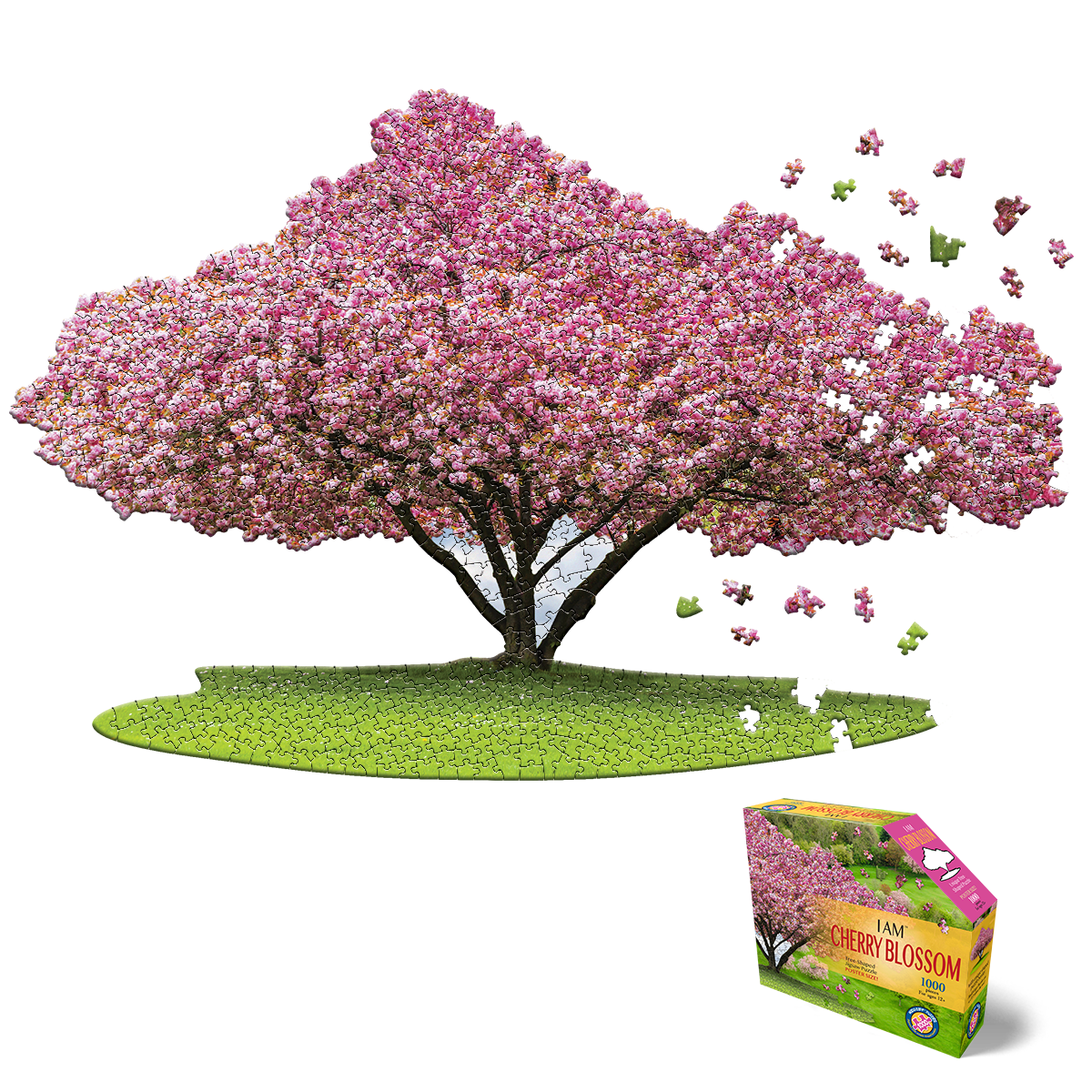 I Am Cherry Blossom 1000 Piece Puzzle by Madd Capp