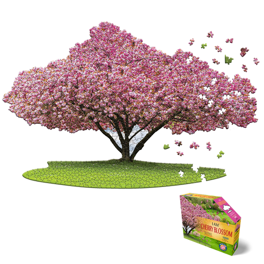 I Am Cherry Blossom 1000 Piece Puzzle by Madd Capp Main Puzzle