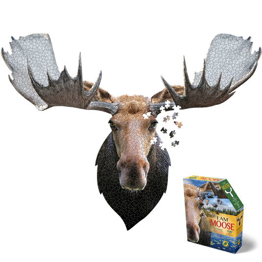 I Am Moose 700 Piece Puzzle by Madd Capp Main Puzzle