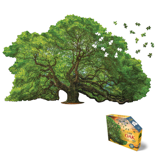 I Am Oak 1000 Piece Puzzle by Madd Capp Main Puzzle