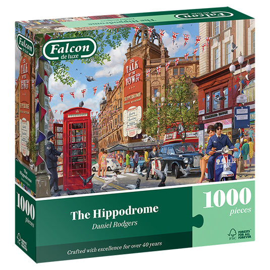 The Hippodrome 1000 Piece Jigsaw Puzzle by Falcon - 1