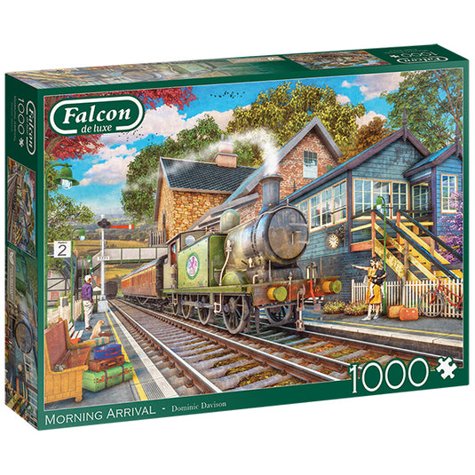 Morning Arrival 1000 Piece Jigsaw Puzzle by Falcon - 1