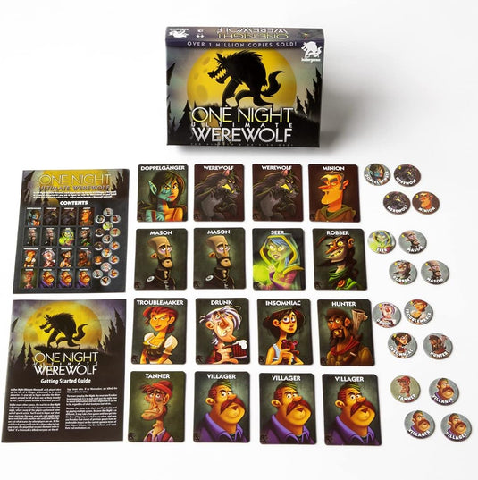 One Night Ultimate Werewolf Board Game by Bezier Games