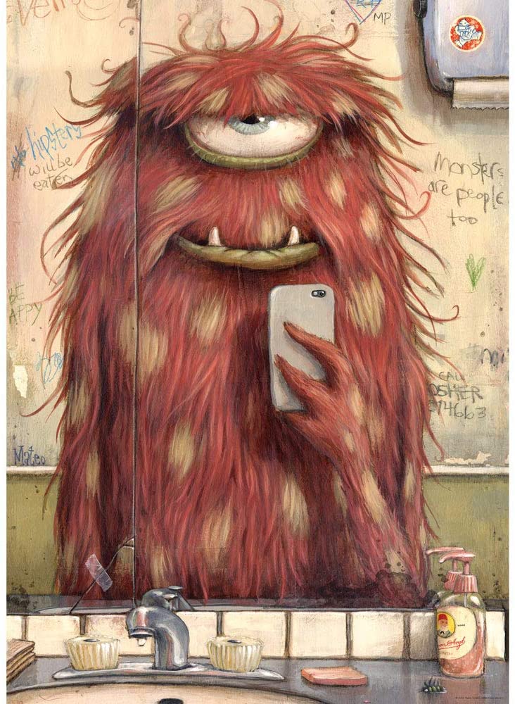 Selfie, Zozoville 1000 Piece Jigsaw Puzzle by Heye