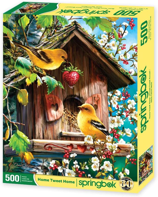 Home Tweet Home 500 Piece Jigsaw Puzzle by Springbok - 1