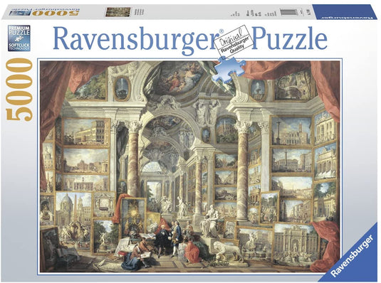 Views of Modern Rome 5000 Piece Jigsaw Puzzle by Ravensburger - 1