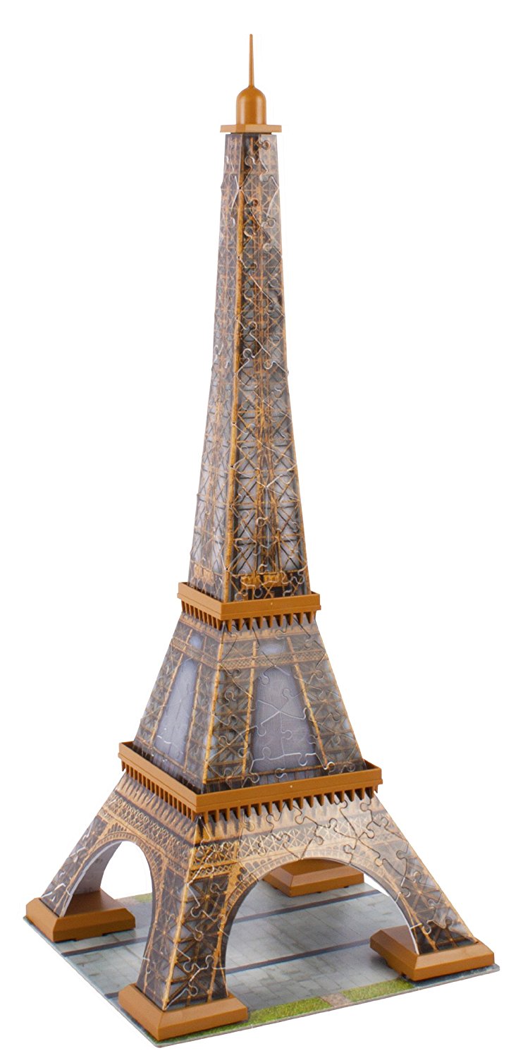 Eiffel Tower 216 Piece 3D Jigsaw Puzzle by Ravensburger