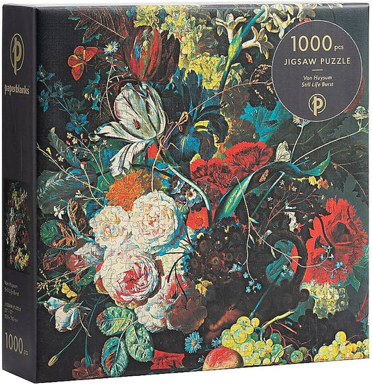 Still Life Burst Jigsaw Puzzle by PaperBlanks - 1