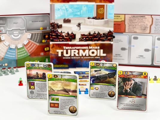 Terraforming Mars: Turmoil Board Game Expansion by Stronghold Games