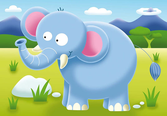 My First Puzzle  On Safari 2, 3, 4, 5 Piece Jigsaw Puzzles by Ravensburger - 3