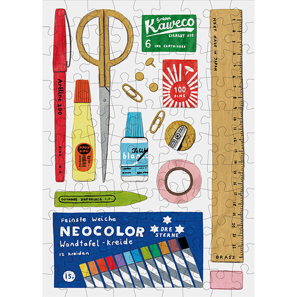 Stationery 99 Piece Jigsaw Puzzle by Happily