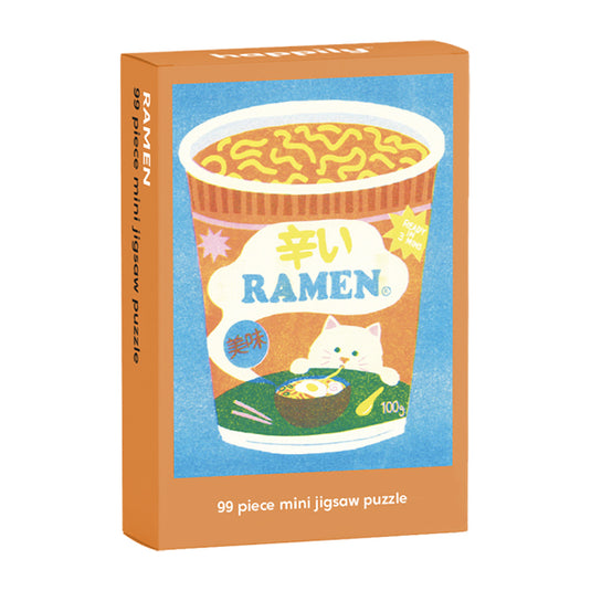 Ramen 99 Piece Jigsaw Puzzle by Happily - 1