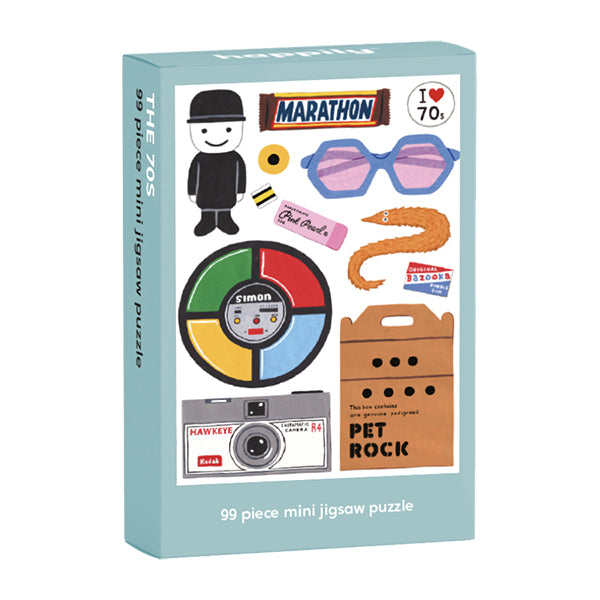 In The 70'S 99 Piece Jigsaw Puzzle by Happily