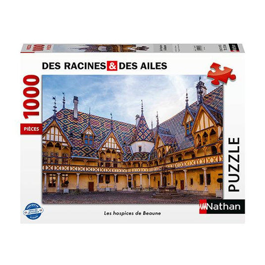 Les Hospices De Beaune 1000 Piece Jigsaw Puzzle by Nathan - 1