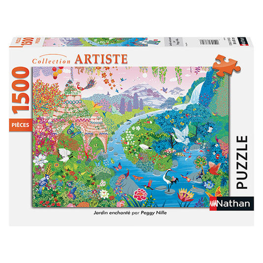 Enchanted Garden 1500 Piece Jigsaw Puzzle by Nathan - 1