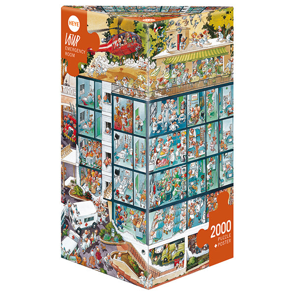 Emergency Room 2000 Piece Jigsaw Puzzle by Heye