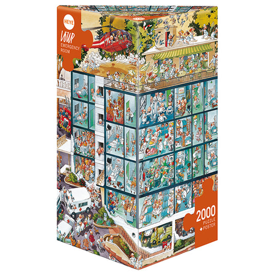 Emergency Room 2000 Piece Jigsaw Puzzle by Heye - 1