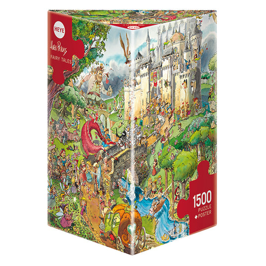 Fairy Tales 1500 Piece Jigsaw Puzzle by Heye - 1
