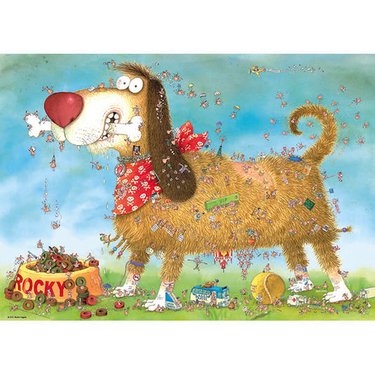 Dog's Life 1000 Piece Jigsaw Puzzle by Heye - 2