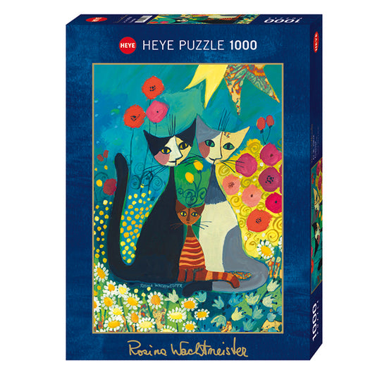 Flowerbed 1000 Piece Jigsaw Puzzle by Heye - 1