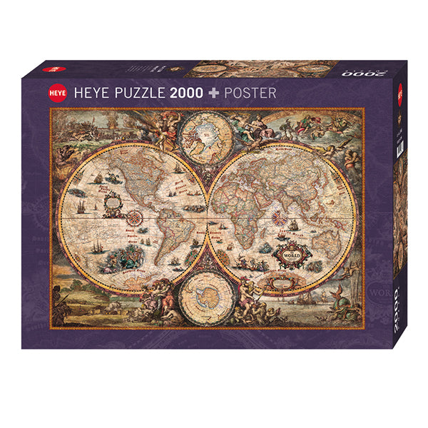 Vintage World 2000 Piece Jigsaw Puzzle by Heye