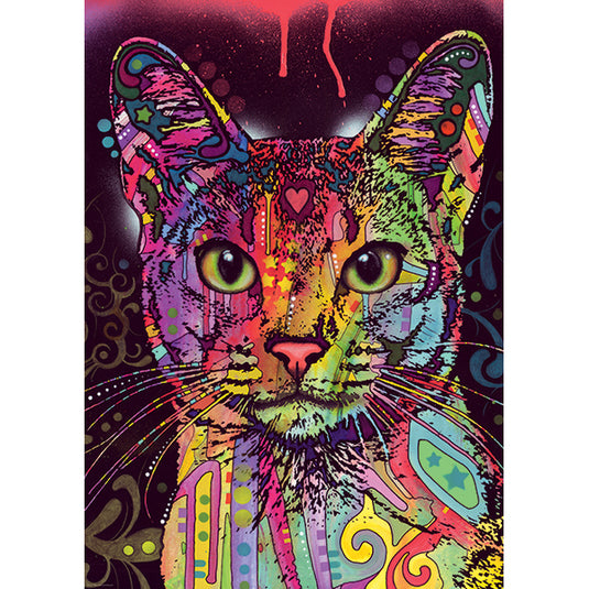 Jolly Pets: Abyssinian 2000 Piece Jigsaw Puzzle by Heye - 2