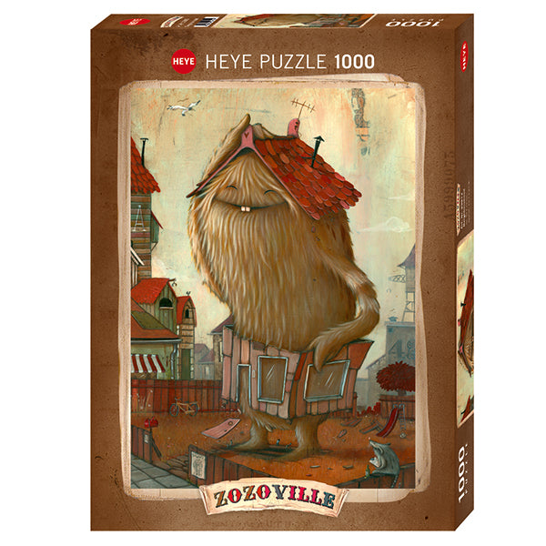 Zozoville: Neighbourhood 1000 Piece Jigsaw Puzzle by Heye