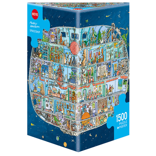 Spaceship 1500 Piece Jigsaw Puzzle by Heye - 1