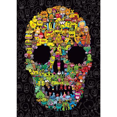 Doodle Skull 1000 Piece Jigsaw Puzzle by Heye