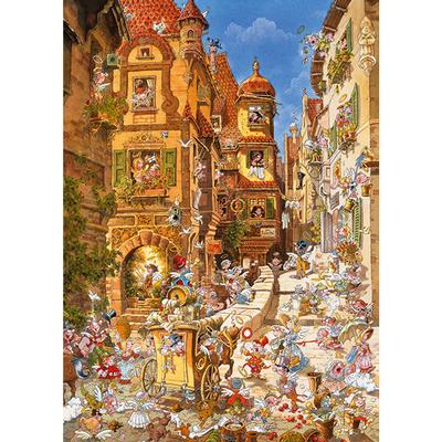 Romantic Town: By Day 1000 Piece Jigsaw Puzzle by Heye