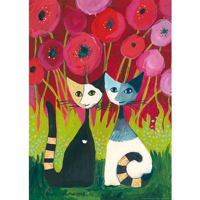 Poppy Canopy 1000 Piece Jigsaw Puzzle by Heye - 2