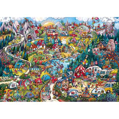Go Camping! 2000 Piece Jigsaw Puzzle by Heye