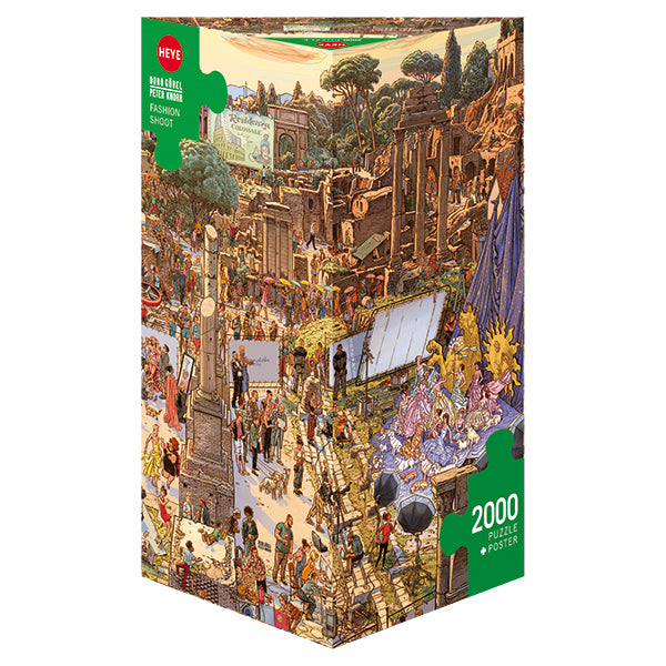Fashion Shoot 2000 Piece Jigsaw Puzzle by Heye