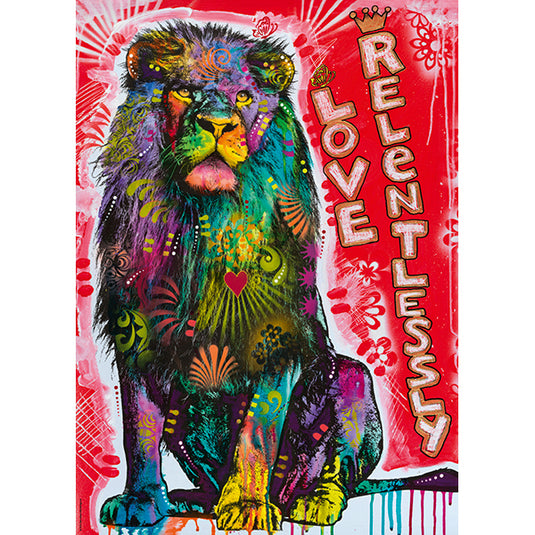 Jolly Pets: Love Relentlessly 1000 Piece Jigsaw Puzzle by Heye - 2