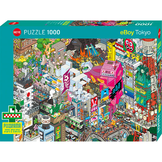 Pixorama: Tokyo Quest 1000 Piece Jigsaw Puzzle by Heye - 1