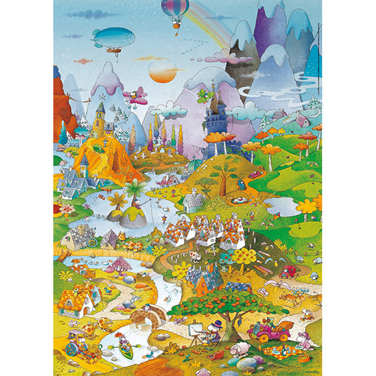 Idyll by the Lake 1000 Piece Jigsaw Puzzle by Heye - 2
