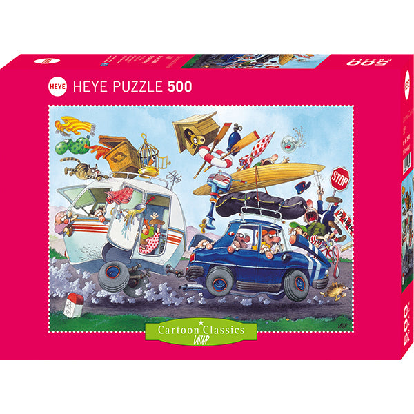Off On Holiday! 500 Piece Jigsaw Puzzle by Heye