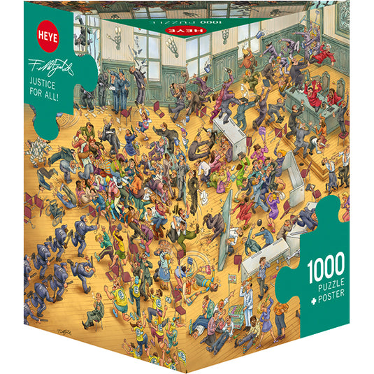 Justice For All! 1000 Piece Jigsaw Puzzle by Heye - 1