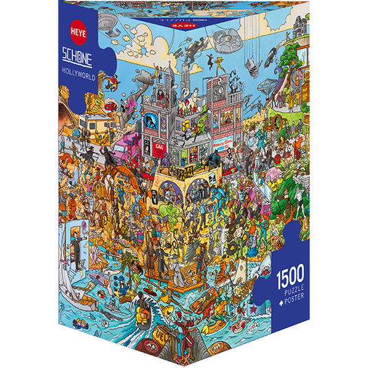 Hollyworld 1500 Piece Jigsaw Puzzle by Heye - 1