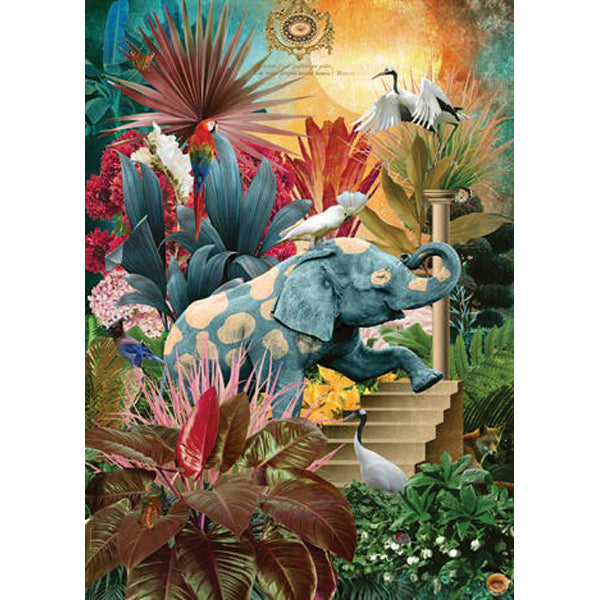 Fauna Fantasies: Elephantaisy 1000 Piece Jigsaw Puzzle by Heye