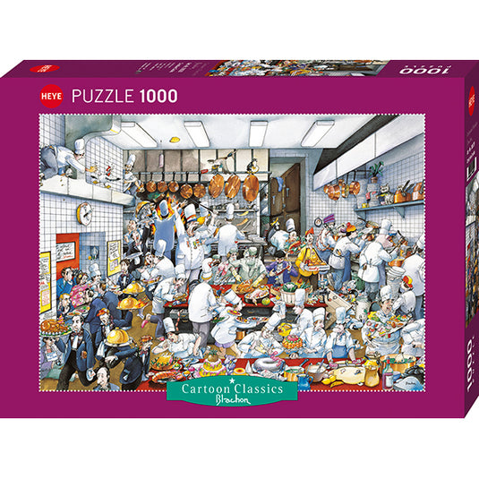 Cartoon Classics: Creative Cooks 1000 Piece Jigsaw Puzzle by Heye - 1