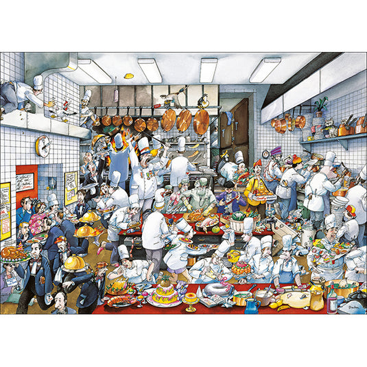 Cartoon Classics: Creative Cooks 1000 Piece Jigsaw Puzzle by Heye - 2